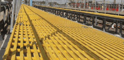 Fiberglass Tread Plates in Industrial and Commercial Spaces