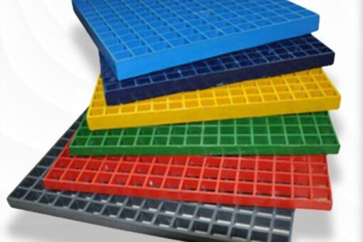 Fiberglass tread plates